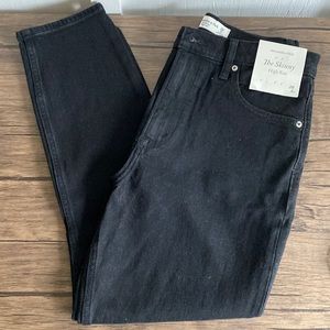 Abercrombie & Fitch The Skinny High Rise (tags on), Black